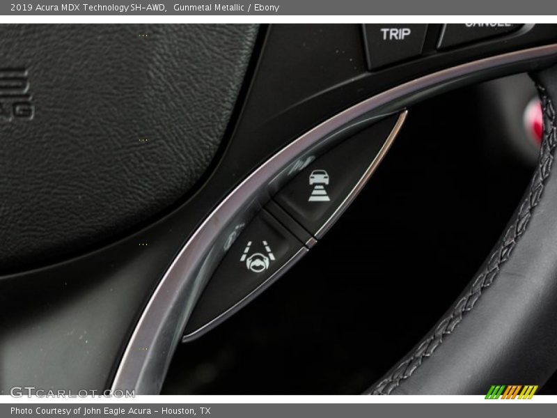 Gunmetal Metallic / Ebony 2019 Acura MDX Technology SH-AWD