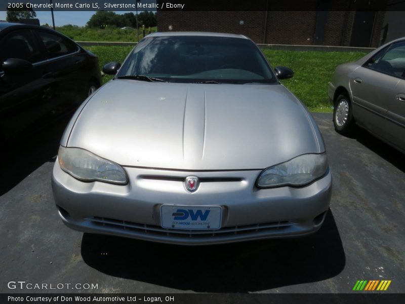 Silverstone Metallic / Ebony 2005 Chevrolet Monte Carlo LS
