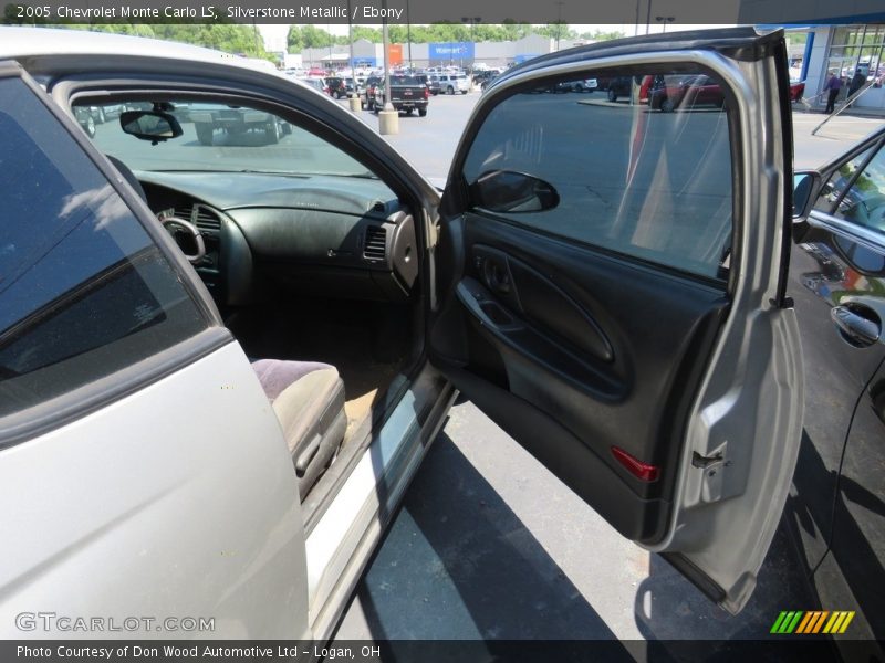 Silverstone Metallic / Ebony 2005 Chevrolet Monte Carlo LS