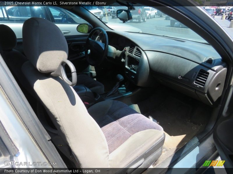 Silverstone Metallic / Ebony 2005 Chevrolet Monte Carlo LS