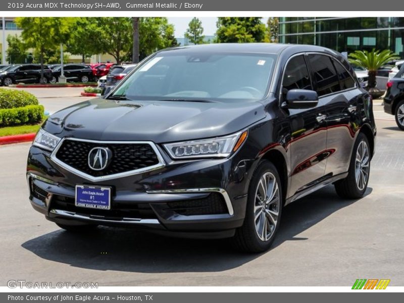 Gunmetal Metallic / Ebony 2019 Acura MDX Technology SH-AWD