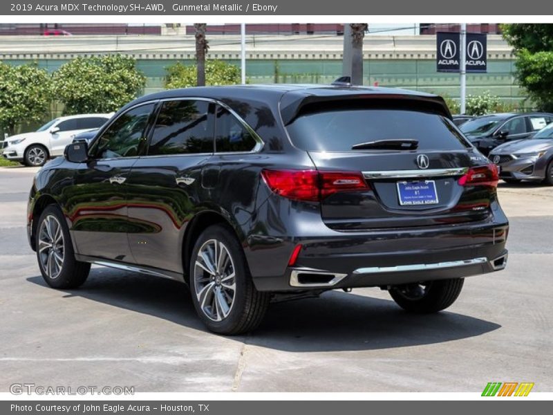 Gunmetal Metallic / Ebony 2019 Acura MDX Technology SH-AWD