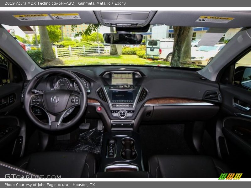 Gunmetal Metallic / Ebony 2019 Acura MDX Technology SH-AWD