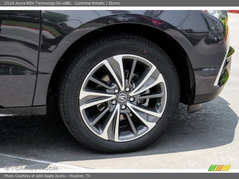 Gunmetal Metallic / Ebony 2019 Acura MDX Technology SH-AWD