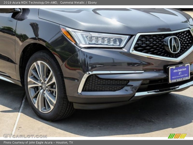 Gunmetal Metallic / Ebony 2019 Acura MDX Technology SH-AWD