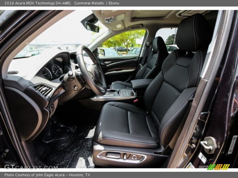 Gunmetal Metallic / Ebony 2019 Acura MDX Technology SH-AWD