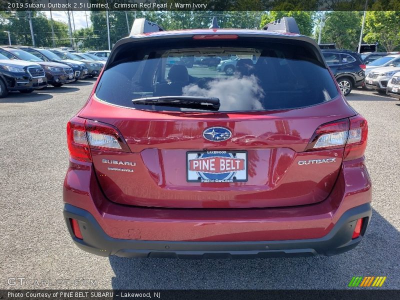 Crimson Red Pearl / Warm Ivory 2019 Subaru Outback 2.5i Limited