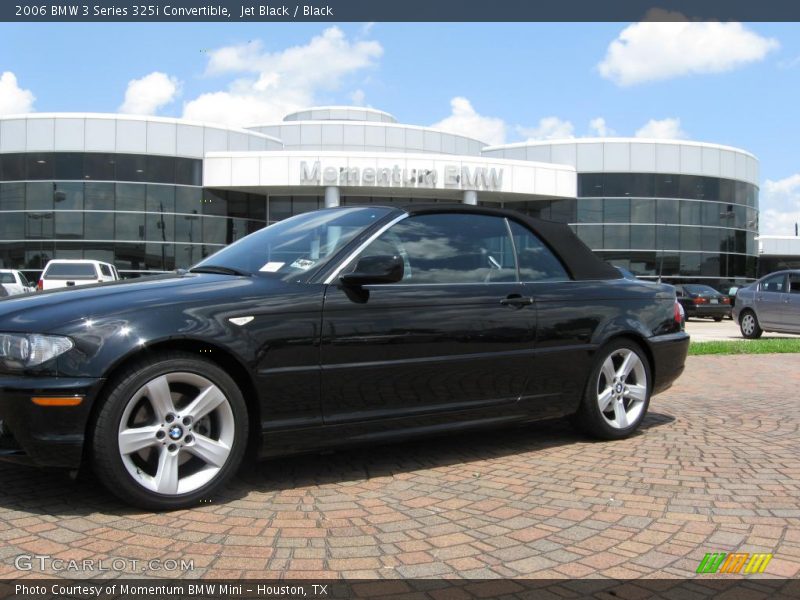 Jet Black / Black 2006 BMW 3 Series 325i Convertible