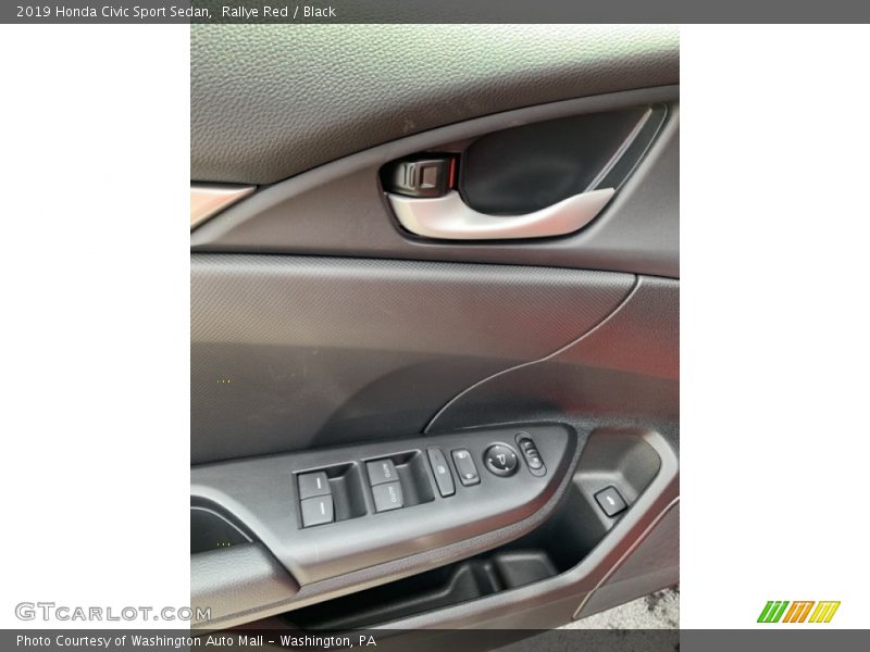 Rallye Red / Black 2019 Honda Civic Sport Sedan