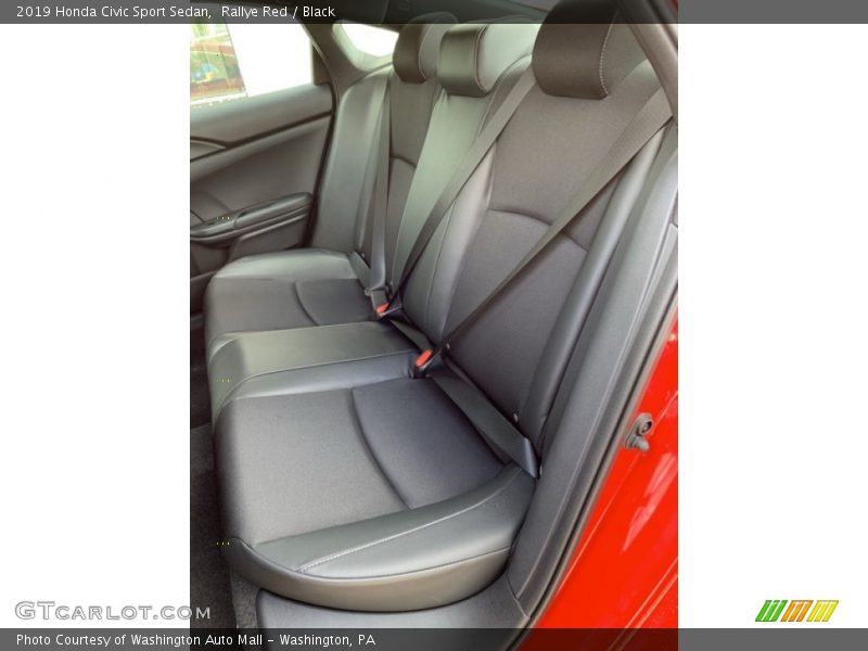 Rallye Red / Black 2019 Honda Civic Sport Sedan