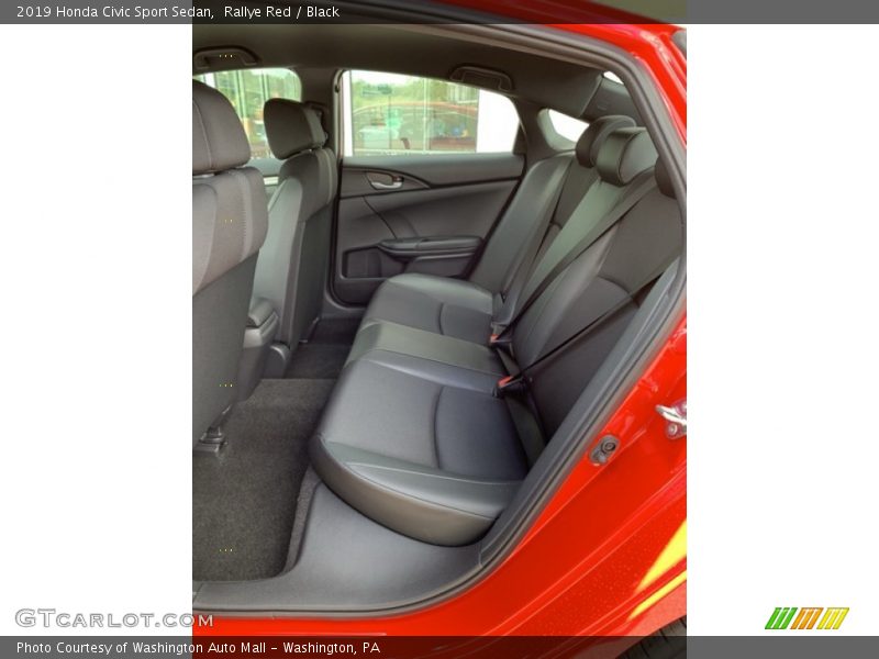 Rallye Red / Black 2019 Honda Civic Sport Sedan