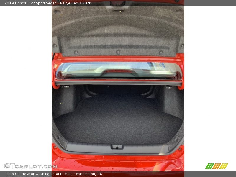 Rallye Red / Black 2019 Honda Civic Sport Sedan
