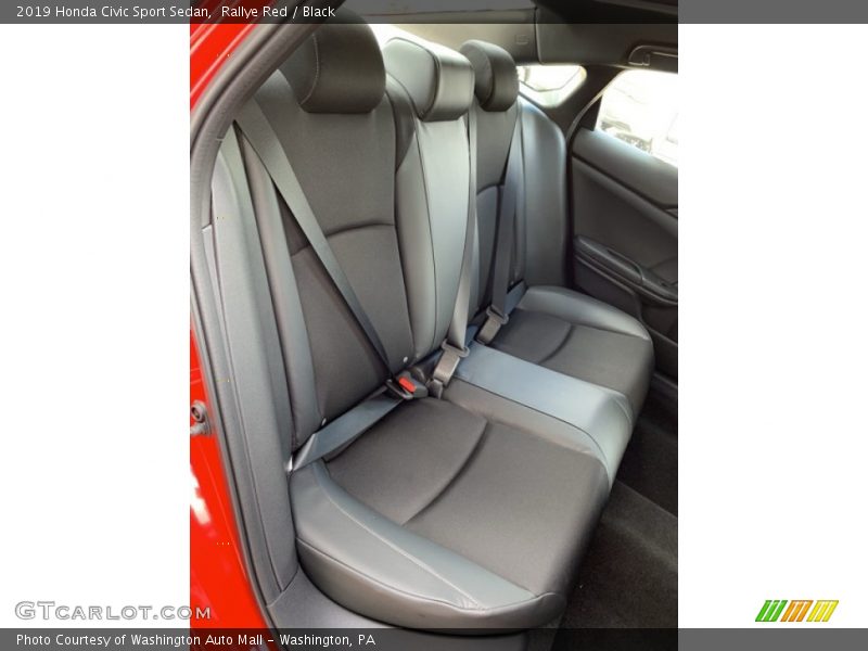 Rallye Red / Black 2019 Honda Civic Sport Sedan