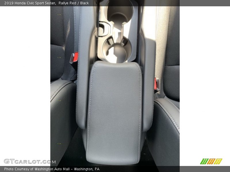 Rallye Red / Black 2019 Honda Civic Sport Sedan
