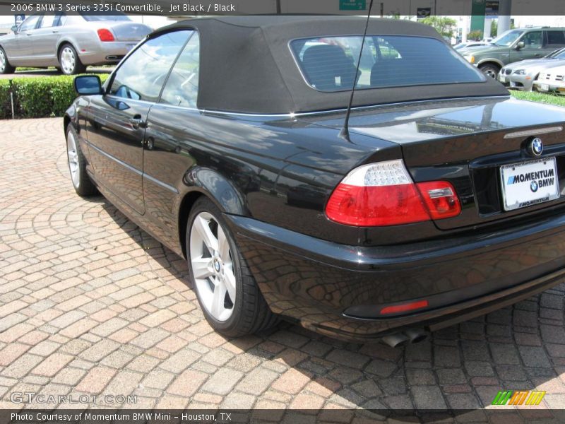 Jet Black / Black 2006 BMW 3 Series 325i Convertible