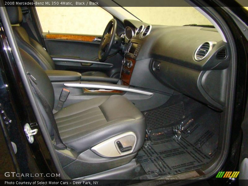 Black / Black 2008 Mercedes-Benz ML 350 4Matic
