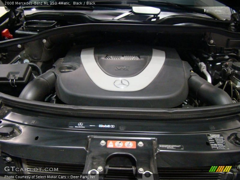 Black / Black 2008 Mercedes-Benz ML 350 4Matic