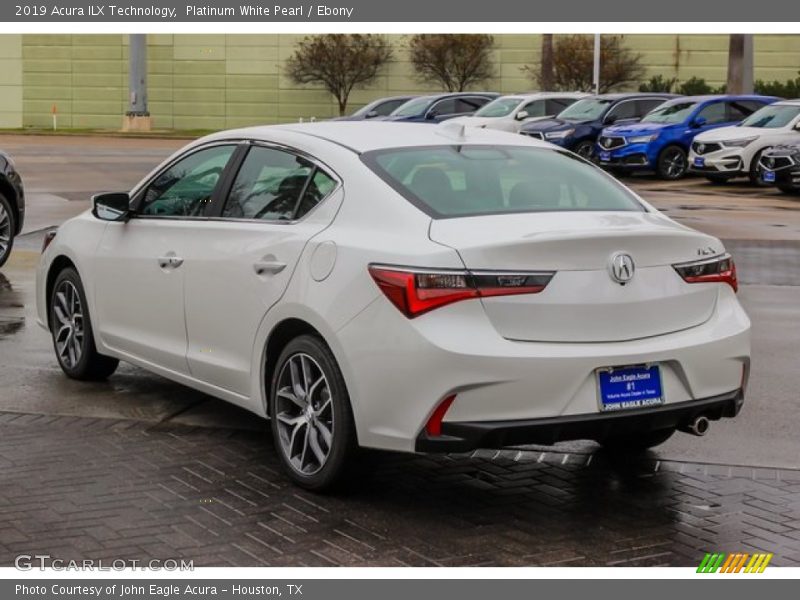 Platinum White Pearl / Ebony 2019 Acura ILX Technology
