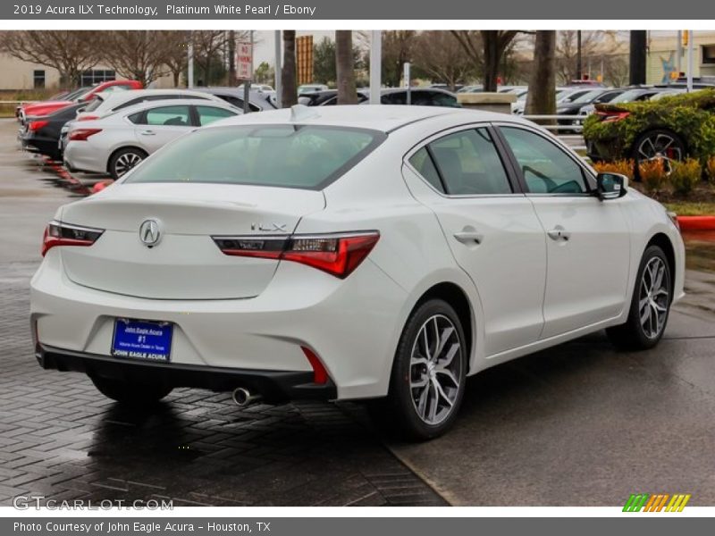 Platinum White Pearl / Ebony 2019 Acura ILX Technology