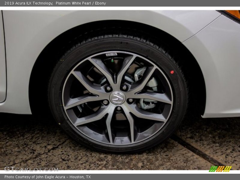 Platinum White Pearl / Ebony 2019 Acura ILX Technology