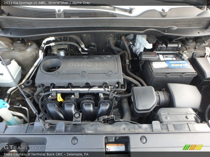 Mineral Silver / Alpine Gray 2011 Kia Sportage LX AWD