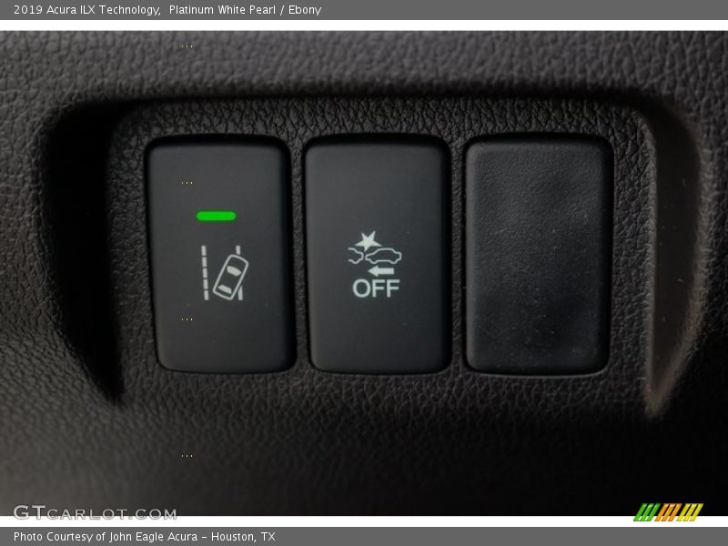 Platinum White Pearl / Ebony 2019 Acura ILX Technology
