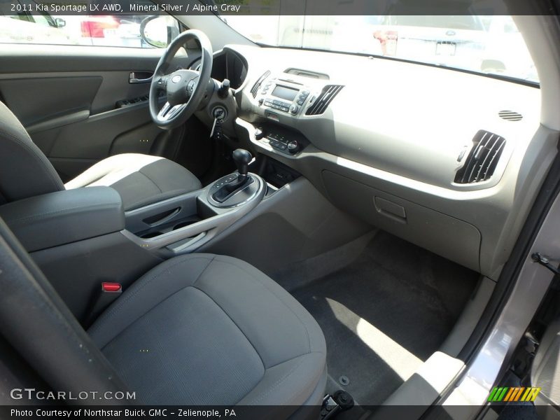 Mineral Silver / Alpine Gray 2011 Kia Sportage LX AWD