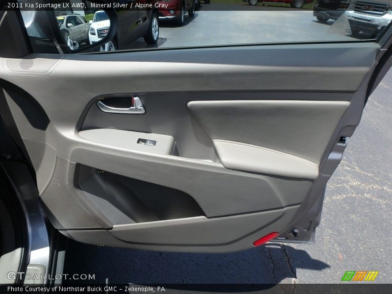 Mineral Silver / Alpine Gray 2011 Kia Sportage LX AWD
