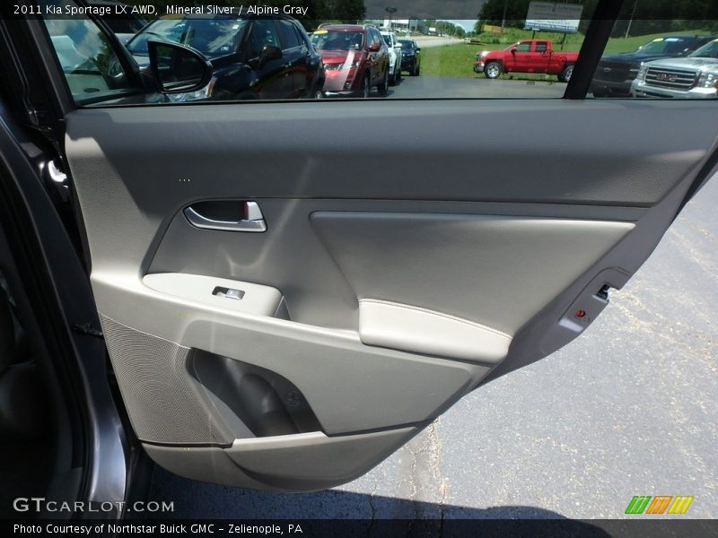Mineral Silver / Alpine Gray 2011 Kia Sportage LX AWD