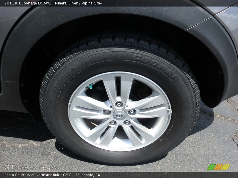 Mineral Silver / Alpine Gray 2011 Kia Sportage LX AWD