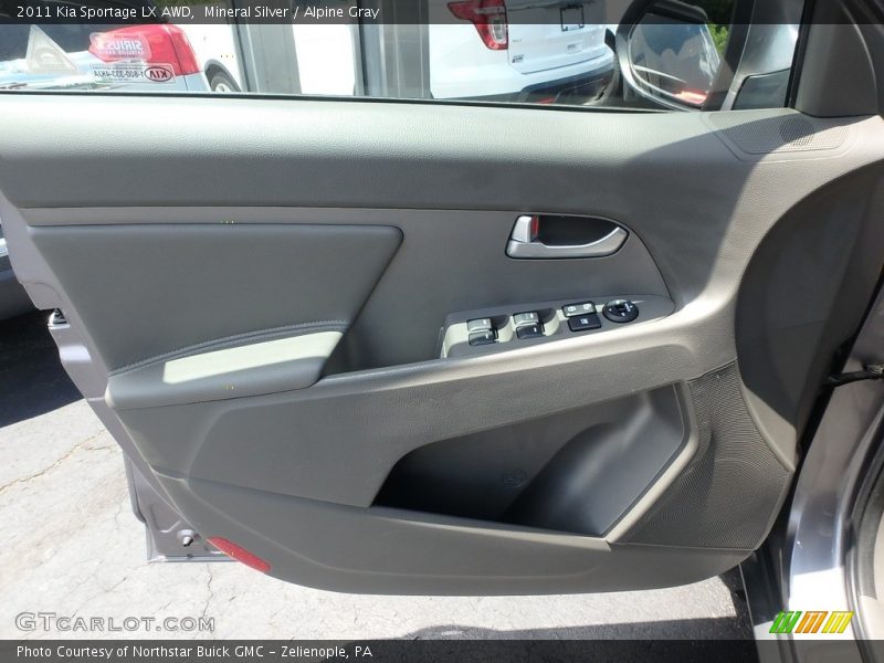 Mineral Silver / Alpine Gray 2011 Kia Sportage LX AWD