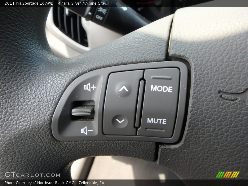 Mineral Silver / Alpine Gray 2011 Kia Sportage LX AWD