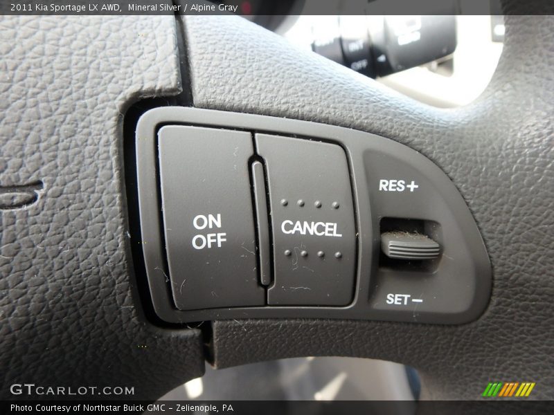 Mineral Silver / Alpine Gray 2011 Kia Sportage LX AWD