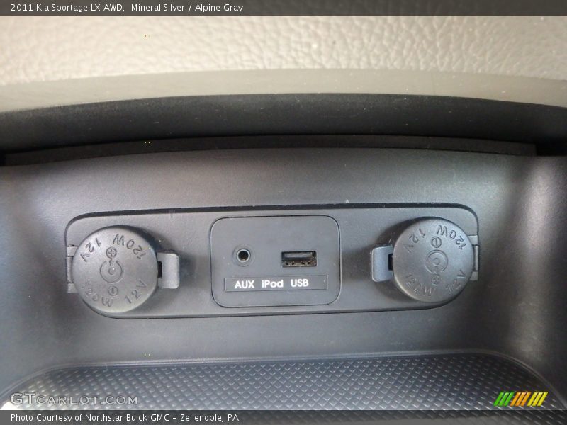 Mineral Silver / Alpine Gray 2011 Kia Sportage LX AWD