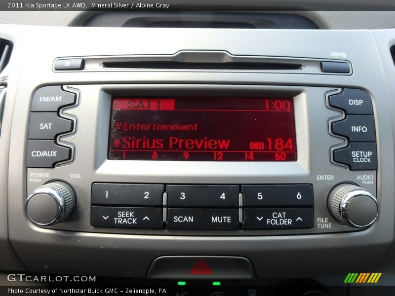 Mineral Silver / Alpine Gray 2011 Kia Sportage LX AWD