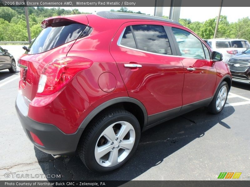 Winterberry Red Metallic / Ebony 2016 Buick Encore Convenience AWD