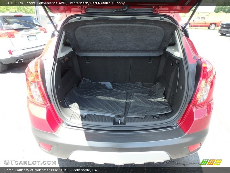 Winterberry Red Metallic / Ebony 2016 Buick Encore Convenience AWD