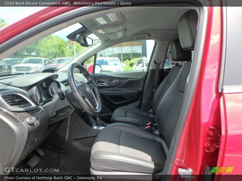 Winterberry Red Metallic / Ebony 2016 Buick Encore Convenience AWD