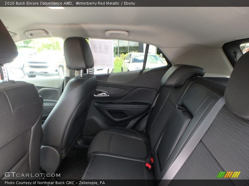 Winterberry Red Metallic / Ebony 2016 Buick Encore Convenience AWD