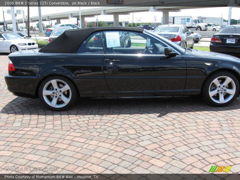 Jet Black / Black 2006 BMW 3 Series 325i Convertible