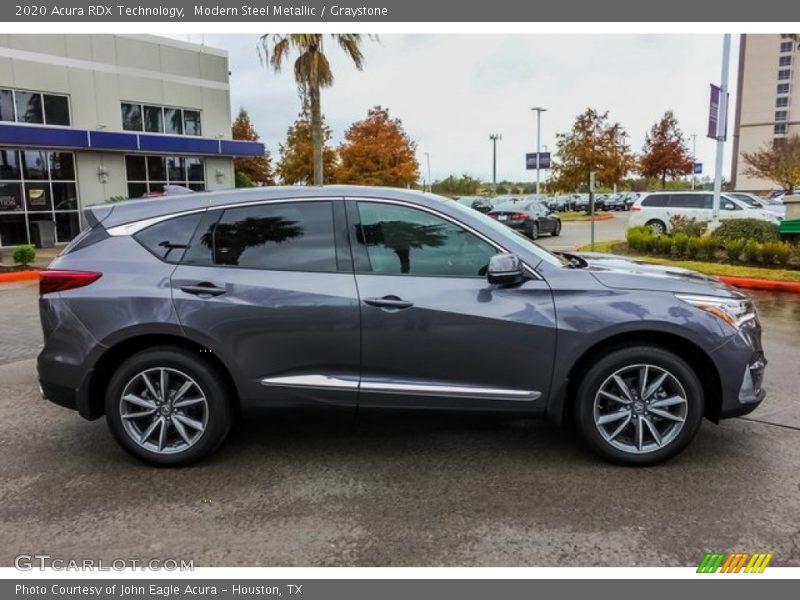 Modern Steel Metallic / Graystone 2020 Acura RDX Technology