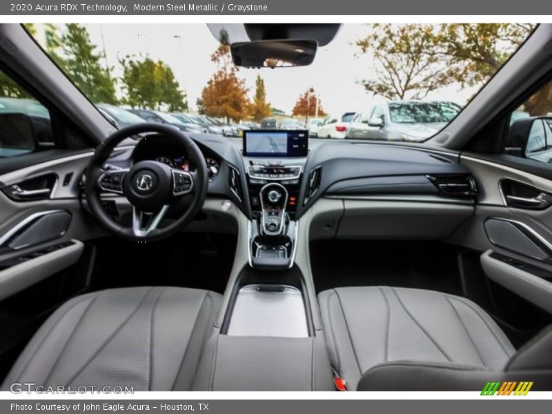 Modern Steel Metallic / Graystone 2020 Acura RDX Technology