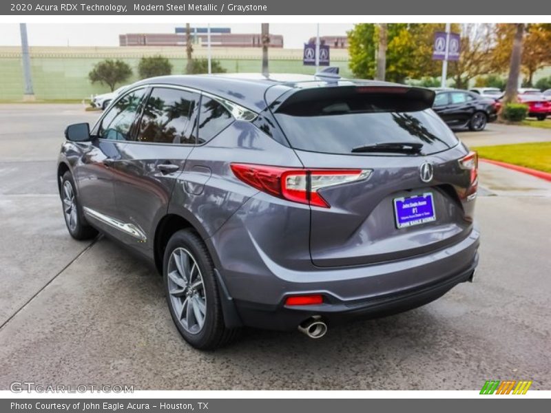 Modern Steel Metallic / Graystone 2020 Acura RDX Technology