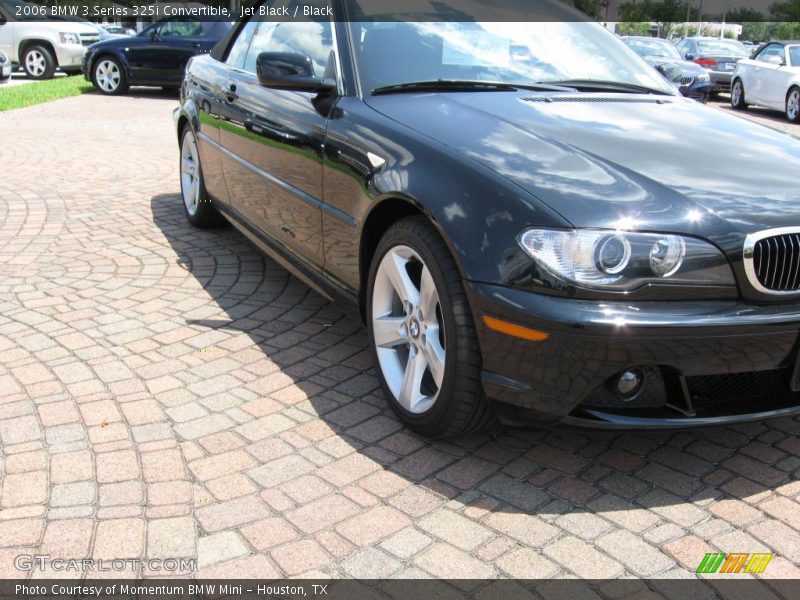 Jet Black / Black 2006 BMW 3 Series 325i Convertible