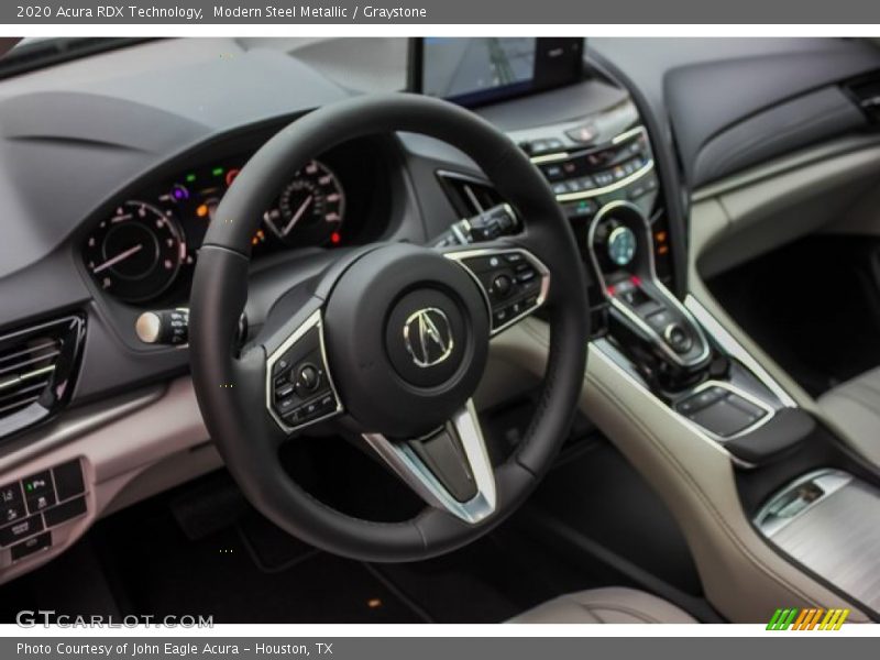 Modern Steel Metallic / Graystone 2020 Acura RDX Technology