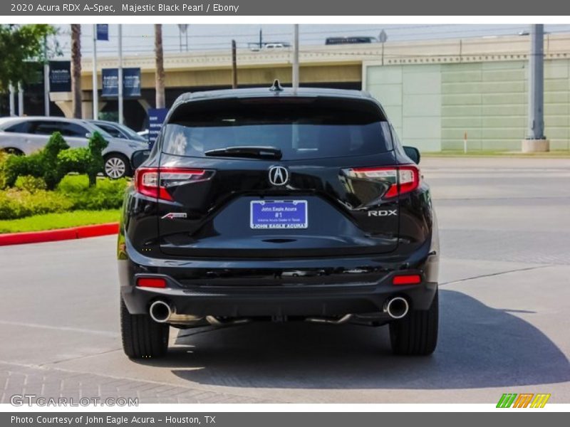 Majestic Black Pearl / Ebony 2020 Acura RDX A-Spec