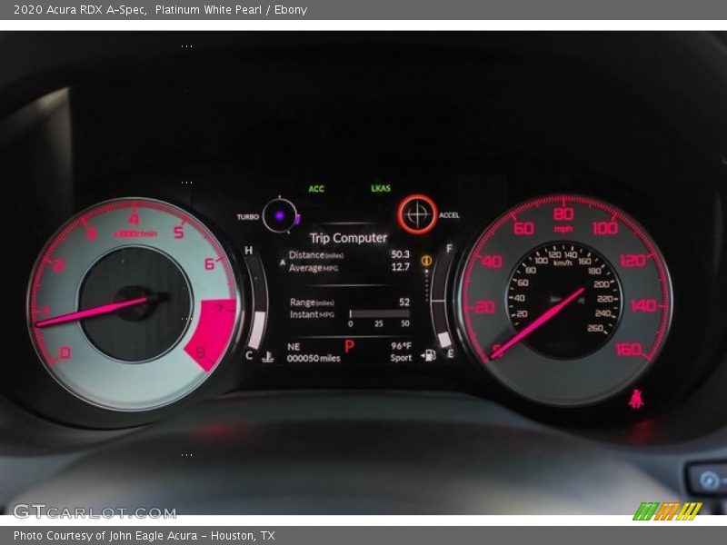  2020 RDX A-Spec A-Spec Gauges