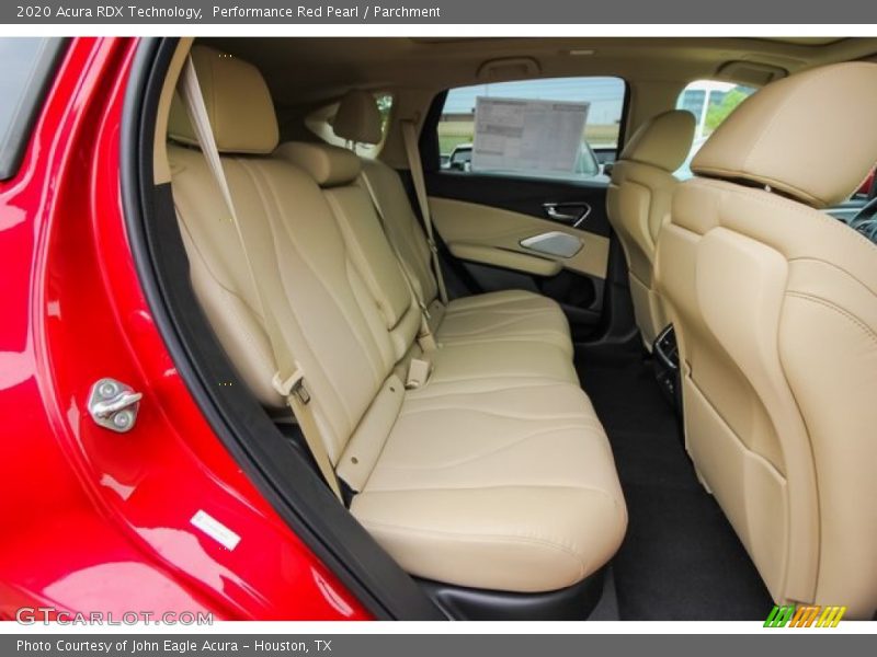 Rear Seat of 2020 RDX Technology