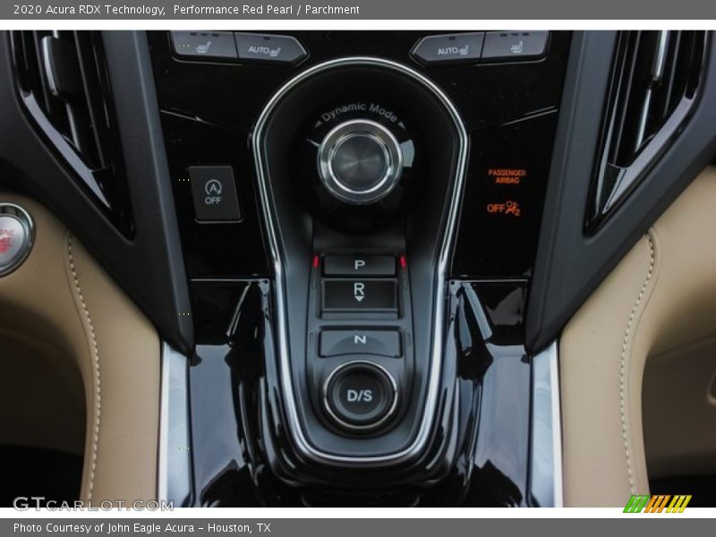 Controls of 2020 RDX Technology
