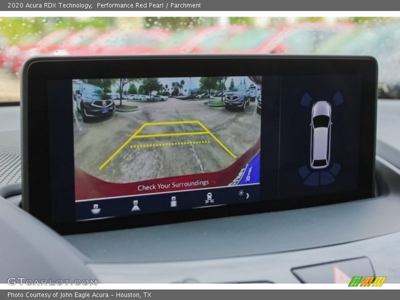 Navigation of 2020 RDX Technology